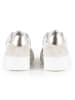 Anna Morellini Leren sneakers "Stelda" wit/beige