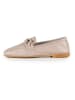 Anna Morellini Leren mocassins "Pinetta" beige