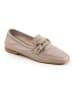 Anna Morellini Leren mocassins "Pinetta" beige