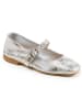 Anna Morellini Leder-Ballerinas "Grenevelia" in Silber