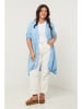 Curvy Lady Cardigan in Hellblau
