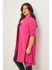 Curvy Lady Cardigan in Fuchsia