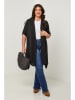 Curvy Lady Cardigan in Schwarz