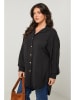 Curvy Lady Hemd in Schwarz