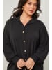 Curvy Lady Hemd in Schwarz