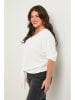 Curvy Lady Bluse in Weiß