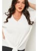 Curvy Lady Bluse in Weiß