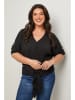 Curvy Lady Bluzka w kolorze czarnym
