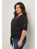 Curvy Lady Bluzka w kolorze czarnym