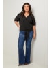 Curvy Lady Bluzka w kolorze czarnym