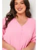 Curvy Lady Blouse lichtroze