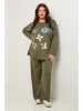 Curvy Lady Pullover in Khaki