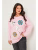 Curvy Lady Pullover in Rosa