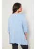 Curvy Lady Blouse lichtblauw
