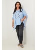 Curvy Lady Blouse lichtblauw