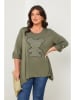 Curvy Lady Bluzka w kolorze khaki