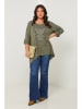 Curvy Lady Bluzka w kolorze khaki