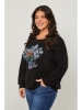 Curvy Lady Pullover in Schwarz