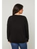 Curvy Lady Pullover in Schwarz