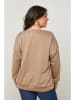 Curvy Lady Pullover in Taupe