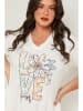 Curvy Lady Bluse in Weiß