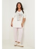 Curvy Lady Bluse in Weiß