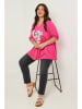 Curvy Lady Blouse fuchsia