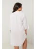 Curvy Lady Jurk wit
