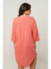 Curvy Lady Kleid in Koralle