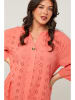 Curvy Lady Kleid in Koralle