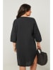 Curvy Lady Kleid in Schwarz