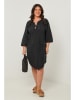 Curvy Lady Kleid in Schwarz