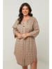 Curvy Lady Jurk taupe