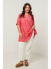 Curvy Lady Tuniek koraalrood
