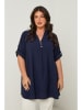 Curvy Lady Tunika w kolorze granatowym