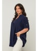 Curvy Lady Tunika w kolorze granatowym