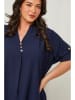 Curvy Lady Tuniek donkerblauw