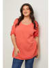 Curvy Lady Bluse in Koralle