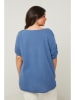 Curvy Lady Blouse blauw