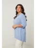 Curvy Lady Tunika in Hellblau