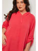 Curvy Lady Tunika in Fuchsia