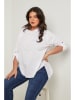 Curvy Lady Bluse in Weiß