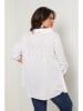 Curvy Lady Bluse in Weiß