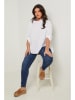 Curvy Lady Bluse in Weiß