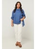 Curvy Lady Bluzka w kolorze niebieskim