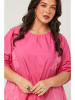 Curvy Lady Bluse in Fuchsia