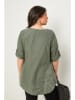 Curvy Lady Bluse in Khaki