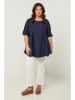 Curvy Lady Blouse donkerblauw
