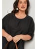 Curvy Lady Bluzka w kolorze czarnym