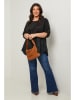 Curvy Lady Bluzka w kolorze czarnym